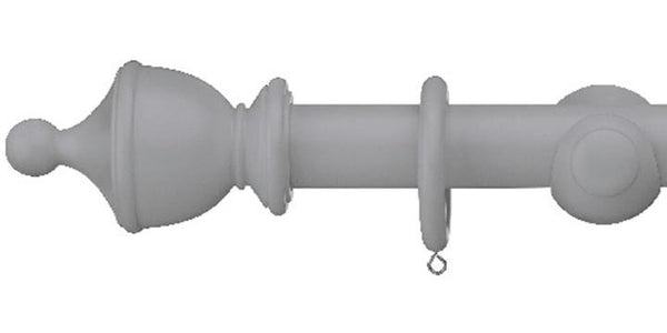 Swish Romantica Pebble 35mm Curtain Pole Urn Finial - Curtain Poles Emporium