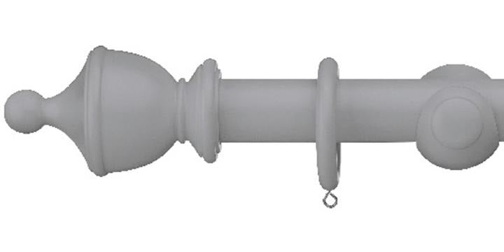 Swish Romantica Pebble 35mm Curtain Pole Urn Finial - Curtain Poles Emporium