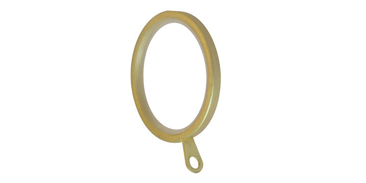 Swish Soho Brushed Gold 28mm Extra Curtain Pole Rings (Pack 6 or 12) - Curtain Poles Emporium