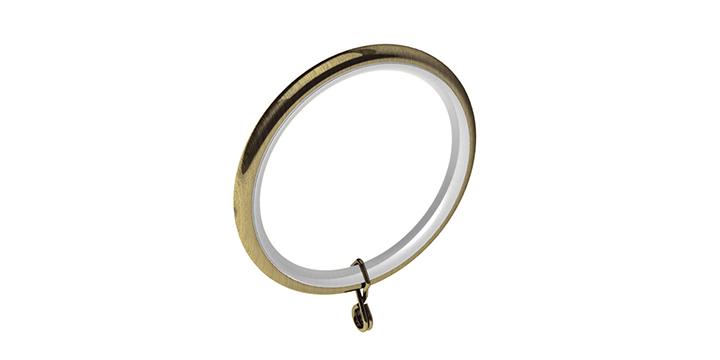 Swish Elements 35mm Antique Brass Spare Curtain Rings - Curtain Poles Emporium