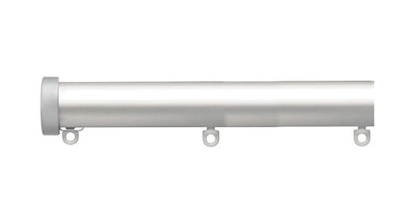 Silent Gliss Metropole 30mm Silver hand drawn track End Caps