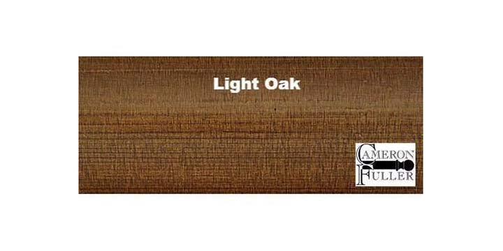 Cameron Fuller 63mm Light Oak Curtain Pole Vase Finial - Curtain Poles Emporium