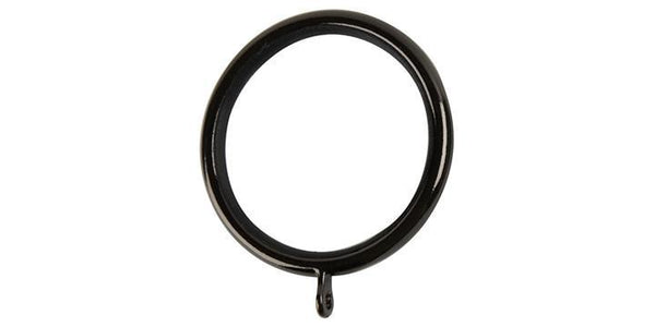 Hallis Galleria 50mm Black Nickel Spare Rings - Curtain Poles Emporium