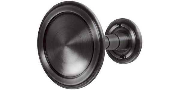 Hallis Galleria Black Nickel Curtain Holdback - Curtain Poles Emporium