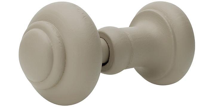 Hallis Honister Cafe Latte Wooden Small Holdback - Curtain Poles Emporium