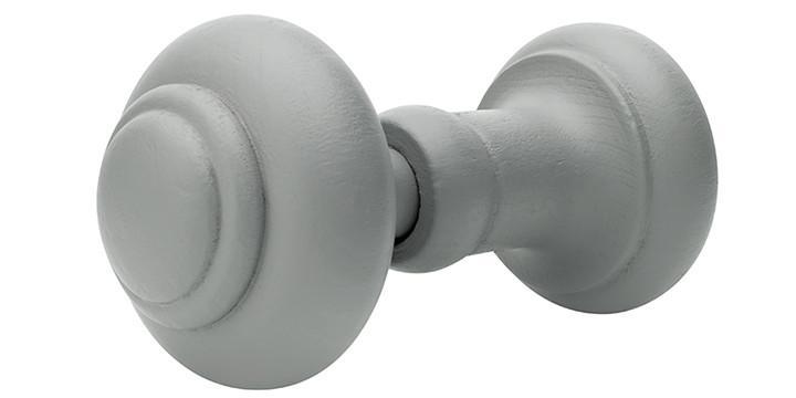 Hallis Honister Pale Slate Wooden Small Holdback - Curtain Poles Emporium