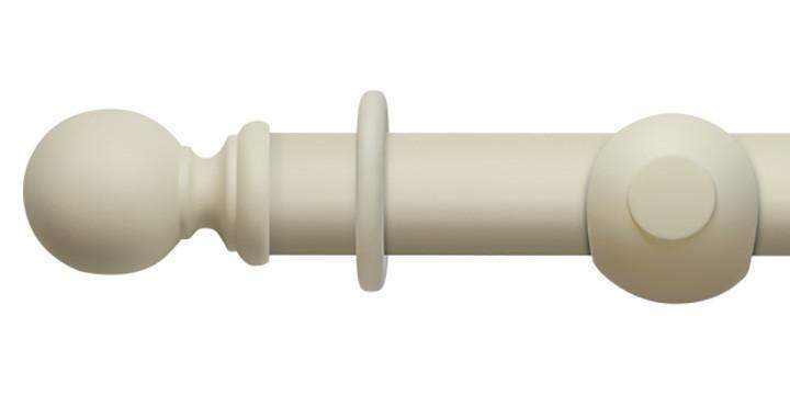Hallis Modern Country 45mm Pearl Curtain Pole Ball Finial - Curtain Poles Emporium