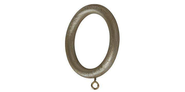 Hallis Modern Country 45mm Spare Rings Satin Silver - Curtain Poles Emporium