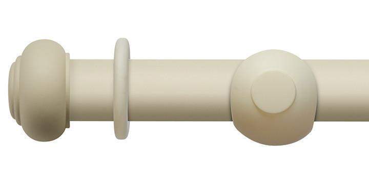 Hallis Modern Country 55mm Pearl Pole Button Finial - Curtain Poles Emporium