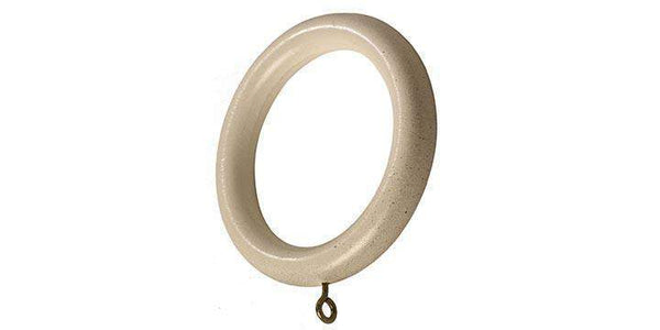 Hallis Modern Country 55mm Spare Rings Brushed Cream - Curtain Poles Emporium