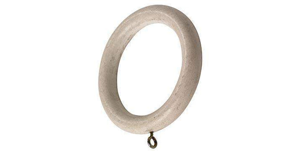 Hallis Modern Country 55mm Spare Rings Brushed Ivory - Curtain Poles Emporium