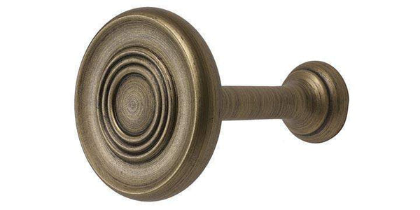 Hallis Modern Country Gold Black Wooden Holdback - Curtain Poles Emporium
