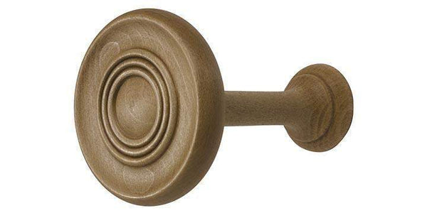 Hallis Modern Country Light Oak Wooden Holdback - Curtain Poles Emporium