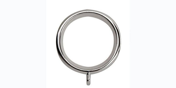 Hallis Neo 35mm Chrome Curtain Pole Rings - Curtain Poles Emporium