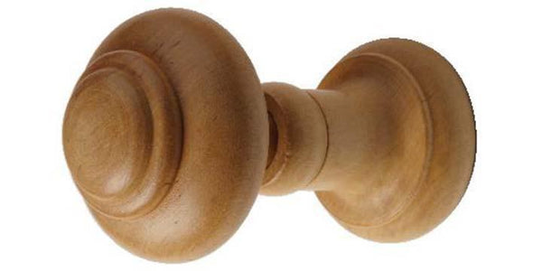 Hallis Woodline Light Oak Wooden Small Holdback - Curtain Poles Emporium
