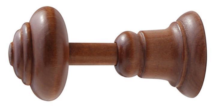 Hallis Woodline Rosewood Wooden Large Holdback - Curtain Poles Emporium