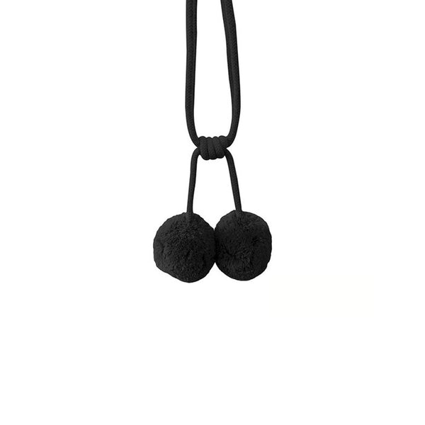 Jones Interiors Hygge Black Tieback