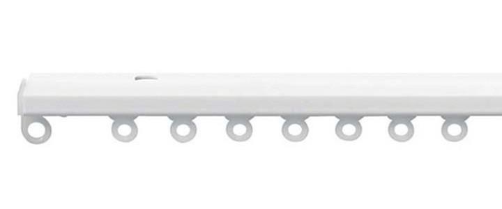 Integra Discreet White Uncorded Top Fix Curtain Track - Curtain Poles Emporium