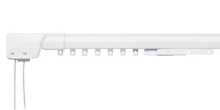 Integra Ultraglide White Metal Curtain Track - Curtain Poles Emporium
