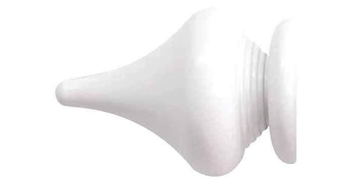 Jones Estate 50mm Alabaster Curtain Pole Minaret Finial - Curtain Poles Emporium
