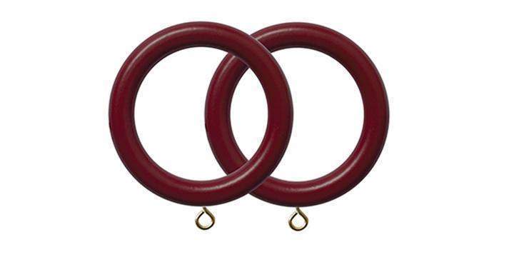 Jones Estate 50mm Claret Curtain Pole Ball Finial - Curtain Poles Emporium