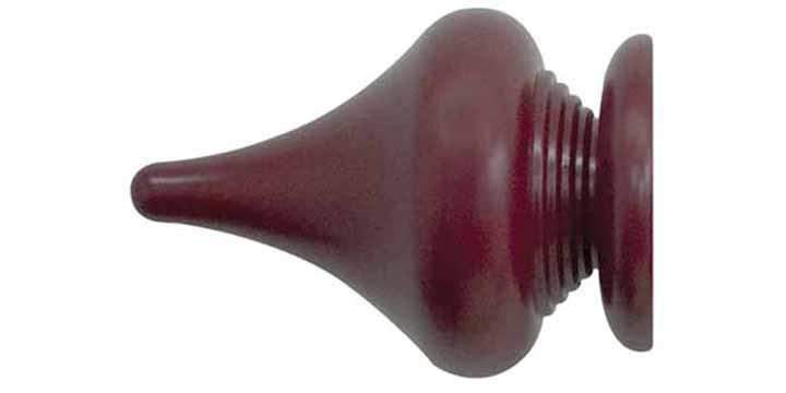 Jones Estate 50mm Claret Curtain Pole Minaret Finial - Curtain Poles Emporium