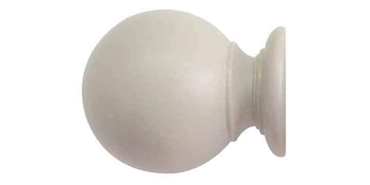 Jones Estate 50mm Clay Curtain Pole Ball Finial - Curtain Poles Emporium