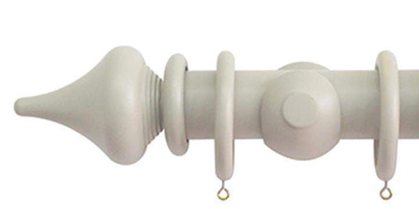 Jones Estate 50mm Clay Curtain Pole Minaret Finial - Curtain Poles Emporium