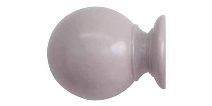 Jones Estate 50mm Heather Curtain Pole Ball Finial - Curtain Poles Emporium
