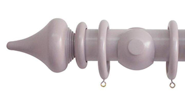 Jones Estate 50mm Heather Curtain Pole Minaret Finial - Curtain Poles Emporium