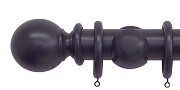 Jones Estate 50mm Juniper Curtain Pole Ball Finial - Curtain Poles Emporium