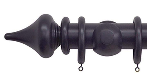 Jones Estate 50mm Juniper Curtain Pole Minaret Finial - Curtain Poles Emporium