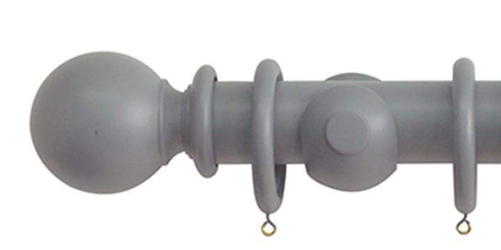 Jones Estate 50mm Lead Curtain Pole Ball Finial - Curtain Poles Emporium