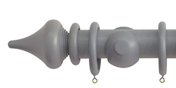 Jones Estate 50mm Lead Curtain Pole Minaret Finial - Curtain Poles Emporium