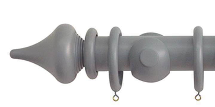 Jones Estate 50mm Lead Curtain Pole Minaret Finial - Curtain Poles Emporium