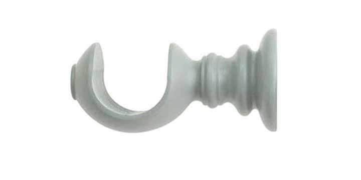 Jones Estate 50mm Mercury Curtain Pole  Acanthus Finial - Curtain Poles Emporium