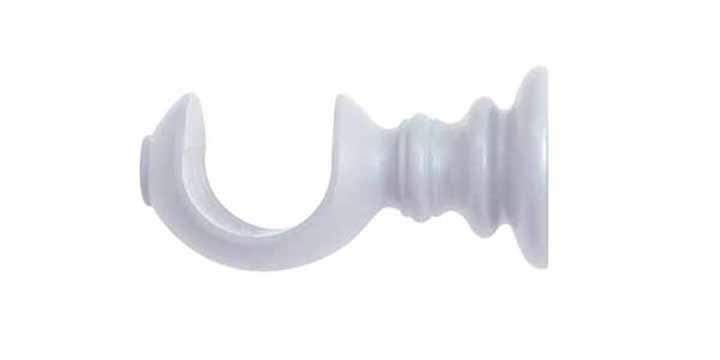 Jones Estate 50mm Shingle Curtain Pole  Acanthus Finial - Curtain Poles Emporium