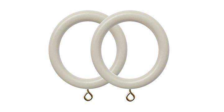 Jones Estate Clay 50mm Curtain Pole Rings (Pack 4) - Curtain Poles Emporium