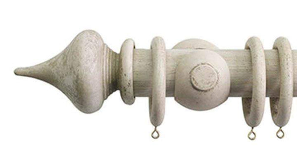 Jones Florentine 50mm Putty Curtain Pole Minaret Finial - Curtain Poles Emporium