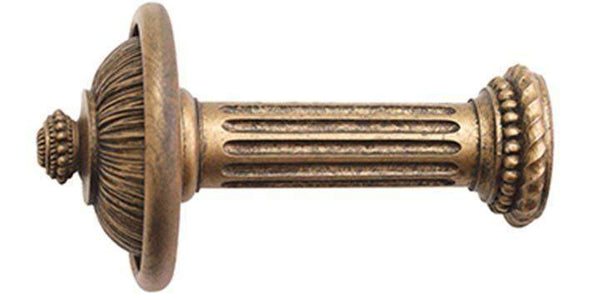 Jones Florentine Antique Gold Pleated Holdback - Curtain Poles Emporium