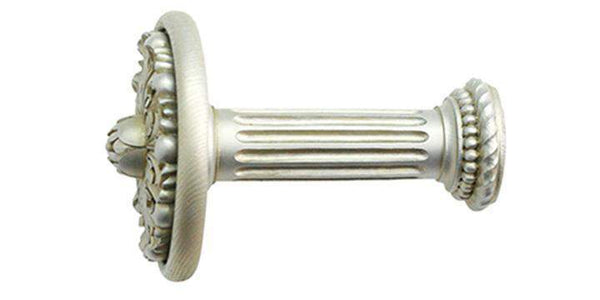 Jones Grande Champagne Silver Acanthus Holdback - Curtain Poles Emporium