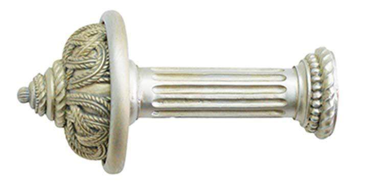 Jones Grande Champagne Silver Rope Holdback - Curtain Poles Emporium