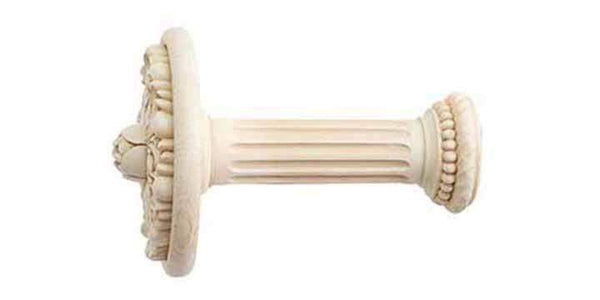 Jones Grande Ivory Acanthus Holdback - Curtain Poles Emporium