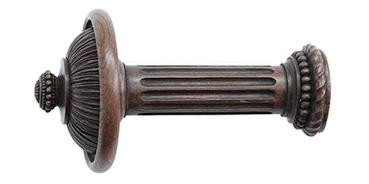 Jones Florentine Oak Pleated Holdback - Curtain Poles Emporium