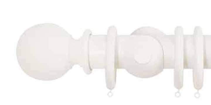 Jones Grande 63mm Cotton Curtain Pole Ball Finial - Curtain Poles Emporium