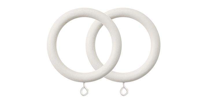 Jones Grande Cotton 63mm Curtain Pole Rings (Pack 4) - Curtain Poles Emporium