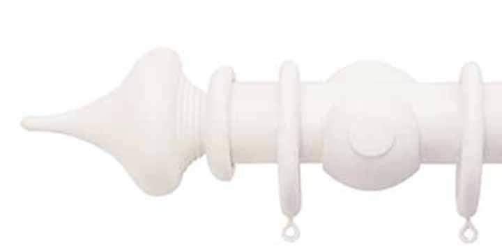 Jones Hardwick 40mm Cotton Curtain Pole Minaret Finial - Curtain Poles Emporium