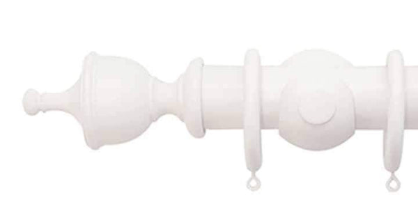 Jones Hardwick 40mm Cotton Curtain Pole Urn Finial - Curtain Poles Emporium