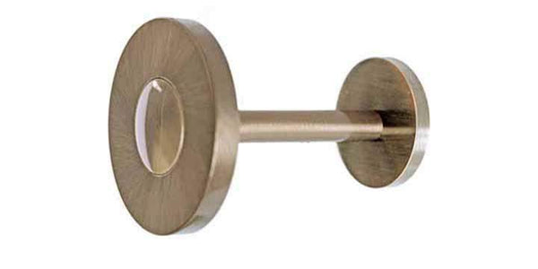 Jones Holdbacks Burnished Brass Finish per pair - Curtain Poles Emporium