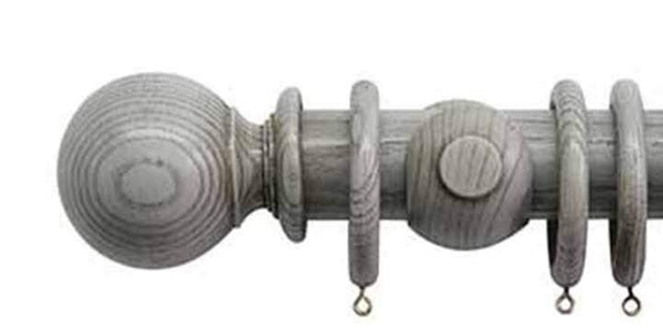 Jones Oakham 50mm Dove Curtain Pole Ball Finial - Curtain Poles Emporium